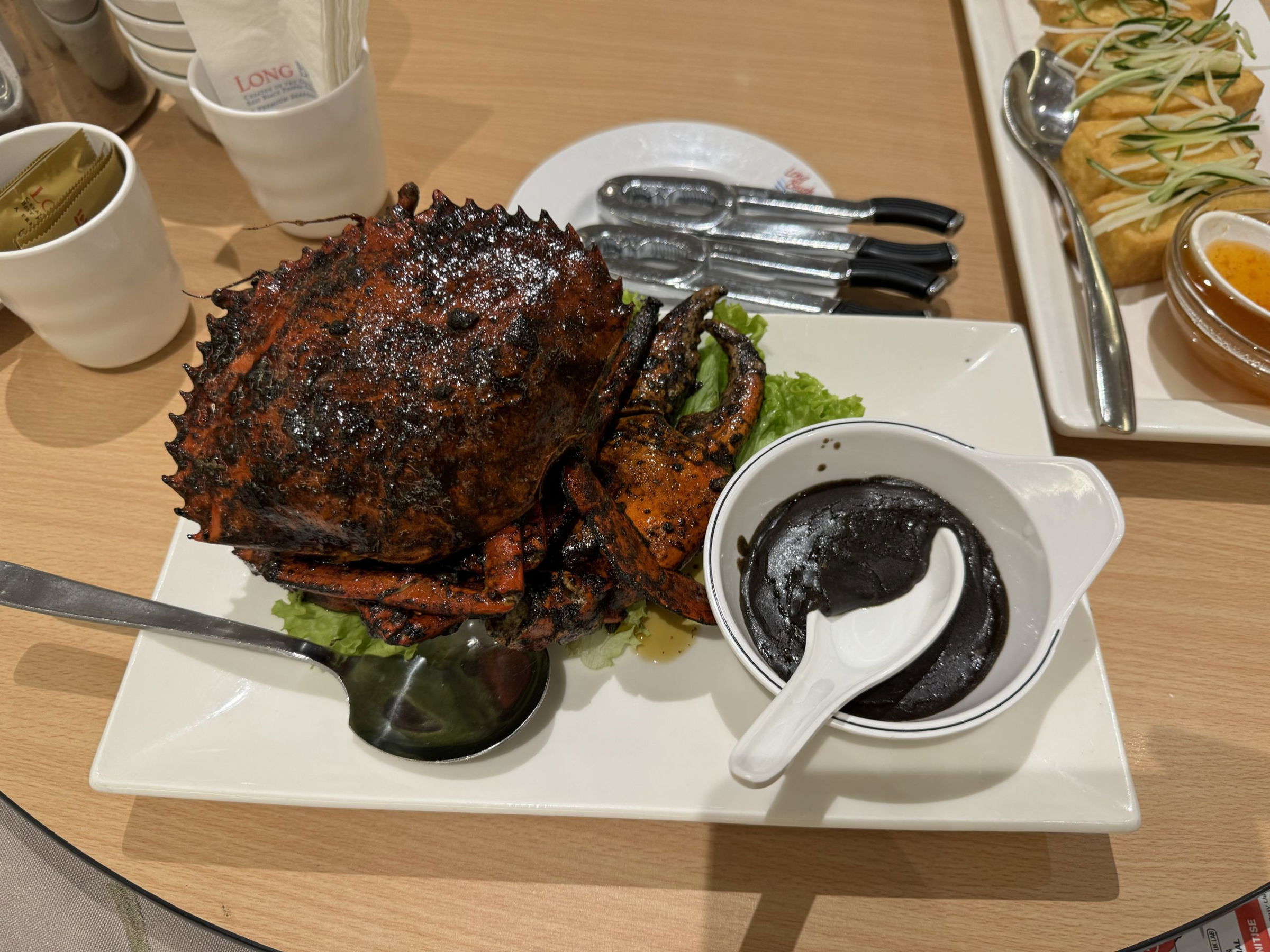 Signature Black Pepper Crab @ Long Beach UDMC Singapore